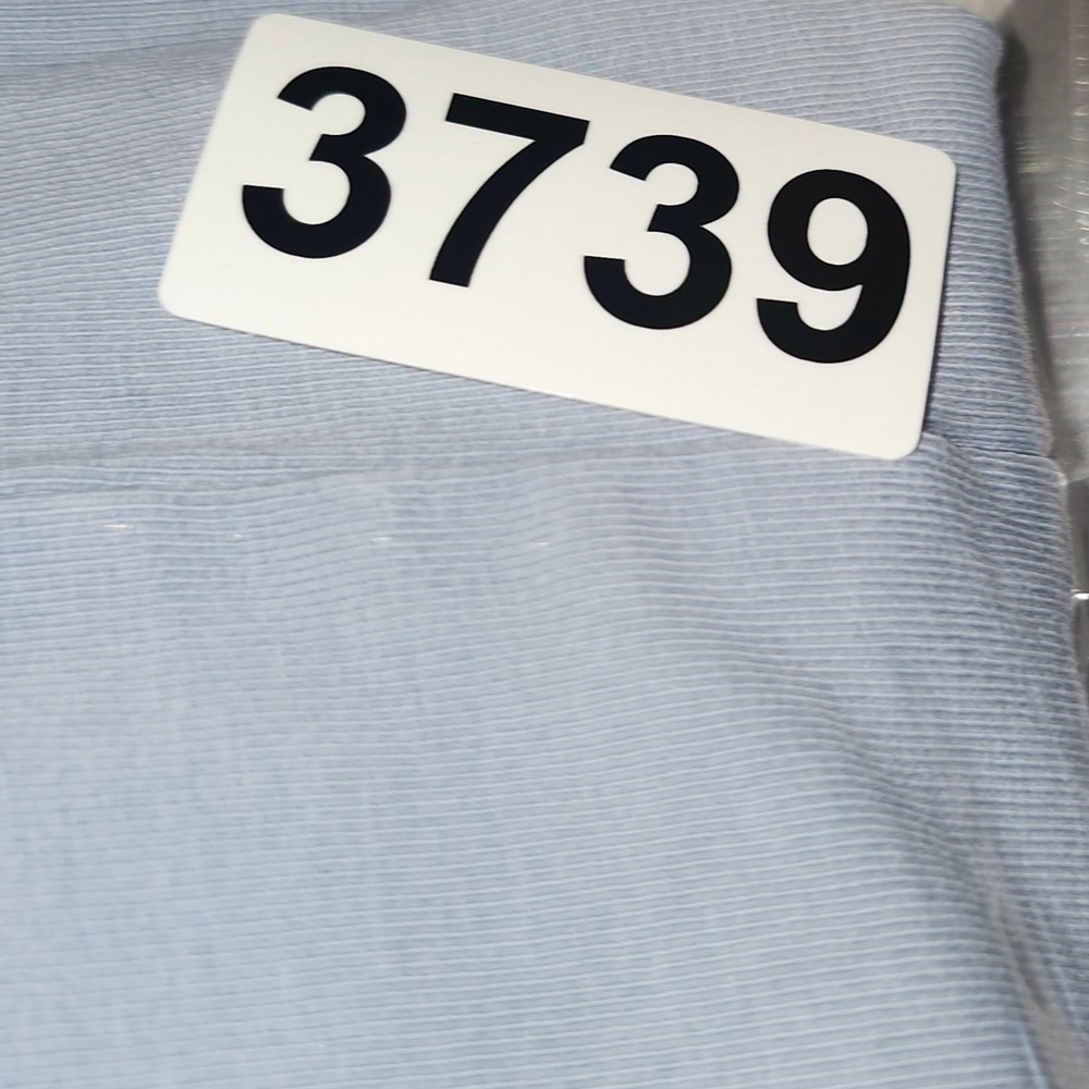 YoungLA Mens Model‎ 442 Perfect Tee Light Blue Grey Curved Hem Gym Shirt Size M - Picture 8 of 12